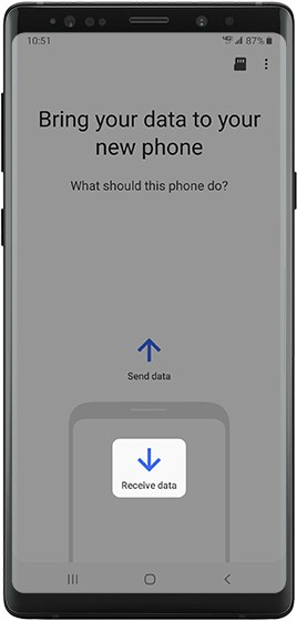 comment transferer donnees android vers android