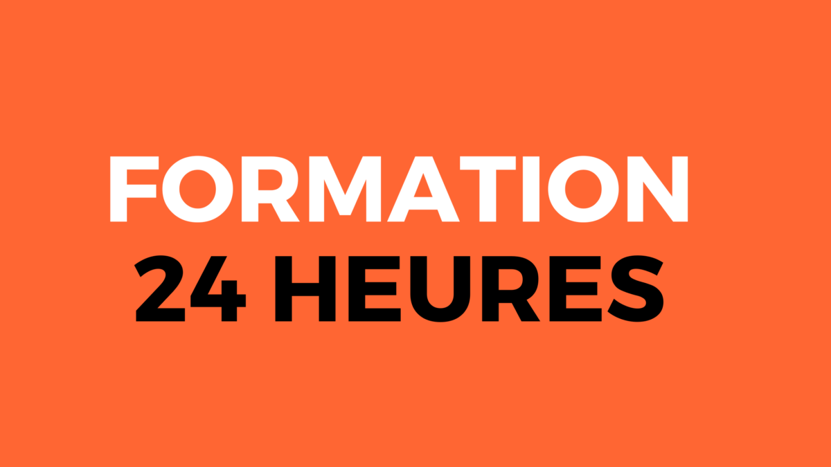formation 24h