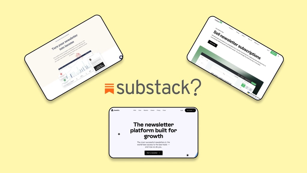 7 meilleures alternatives à Substack pour votre newsletter (Classées)